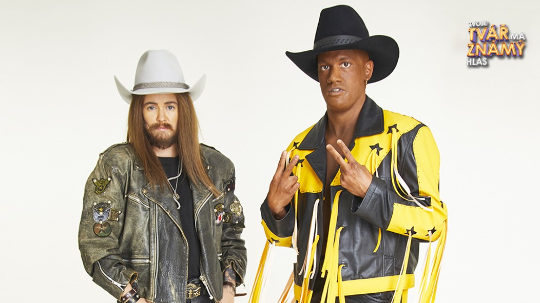 Robert Urban a Zuzana Norisová jako Billy Ray Cyrus a Lil Nas X