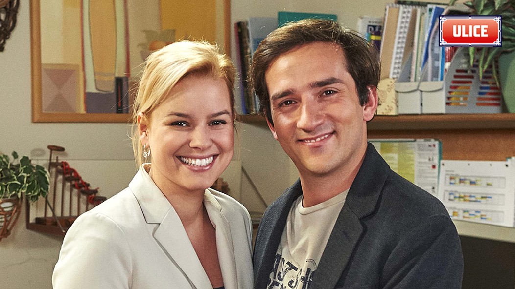 Seriál Ulice: Petricie Solaříková a Matouš Ruml jako Tereza a David