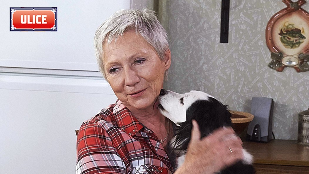 Seriál Ulice: Dana Syslová jako Amálie s Máňou