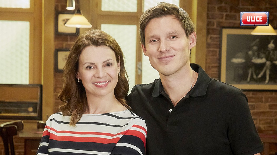 Ulice - Martina Randová a Pavel Callta v seriálu Ulice