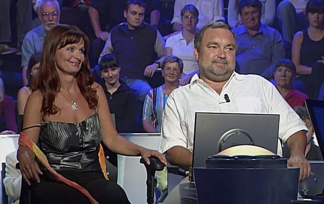 Chcete být milionářem - Ljuba Krbová a Václav Svoboda