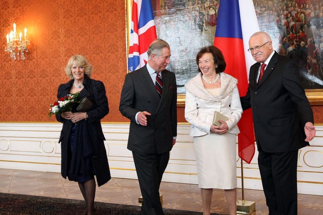Návštěva prince Charlese v Praze