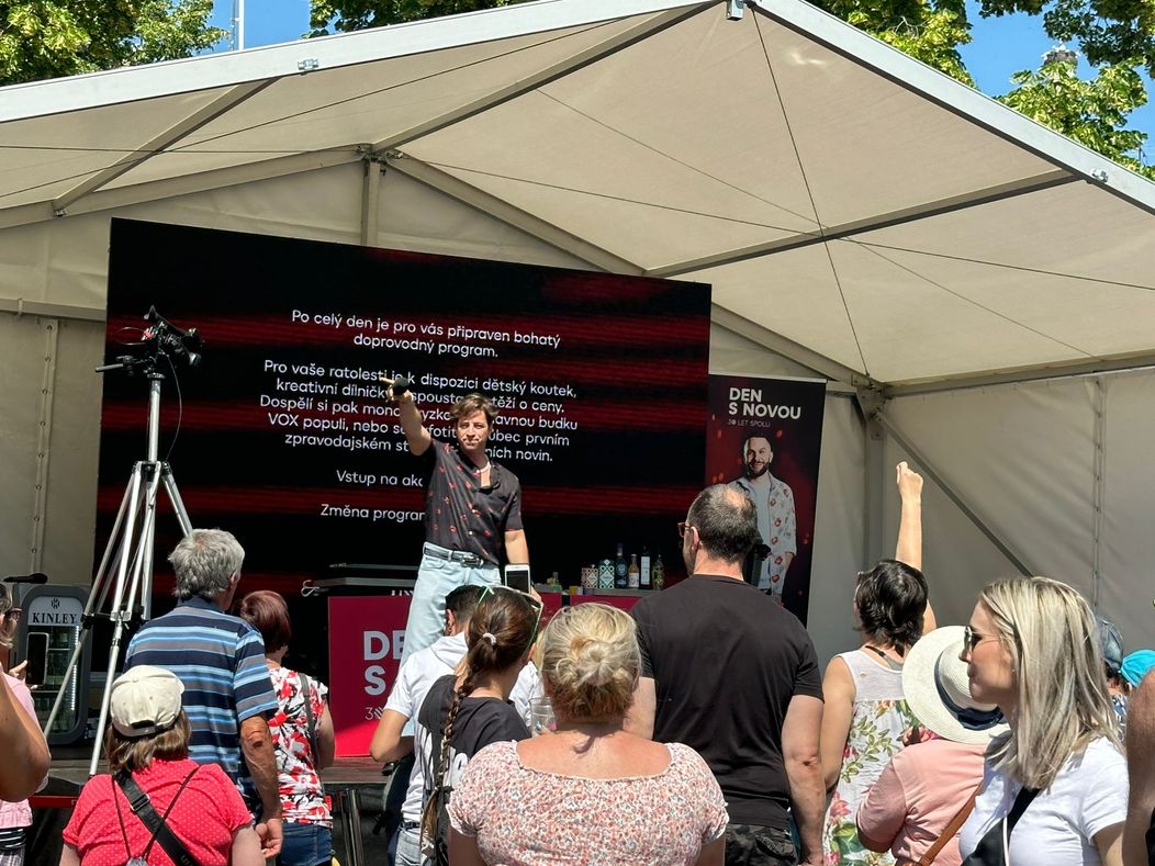 Milan Peroutka na Dni s Novou v Litoměřicích