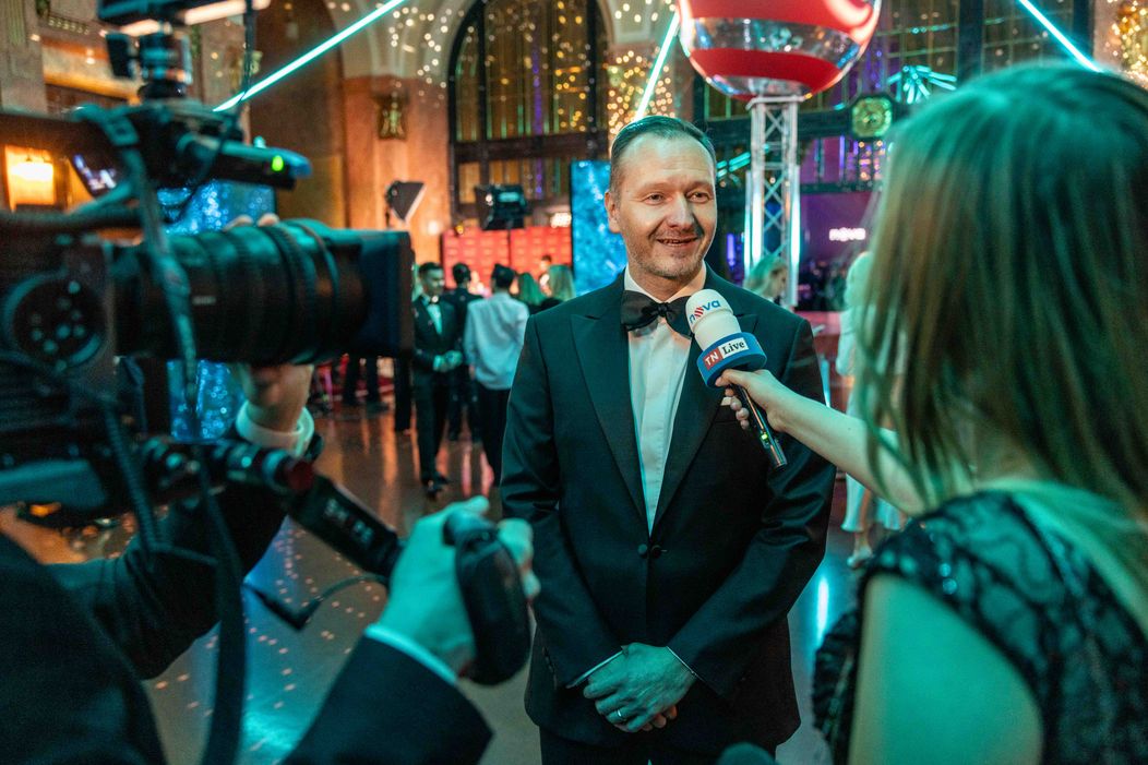 Daniel Grunt na 30. narozeninách TV Nova