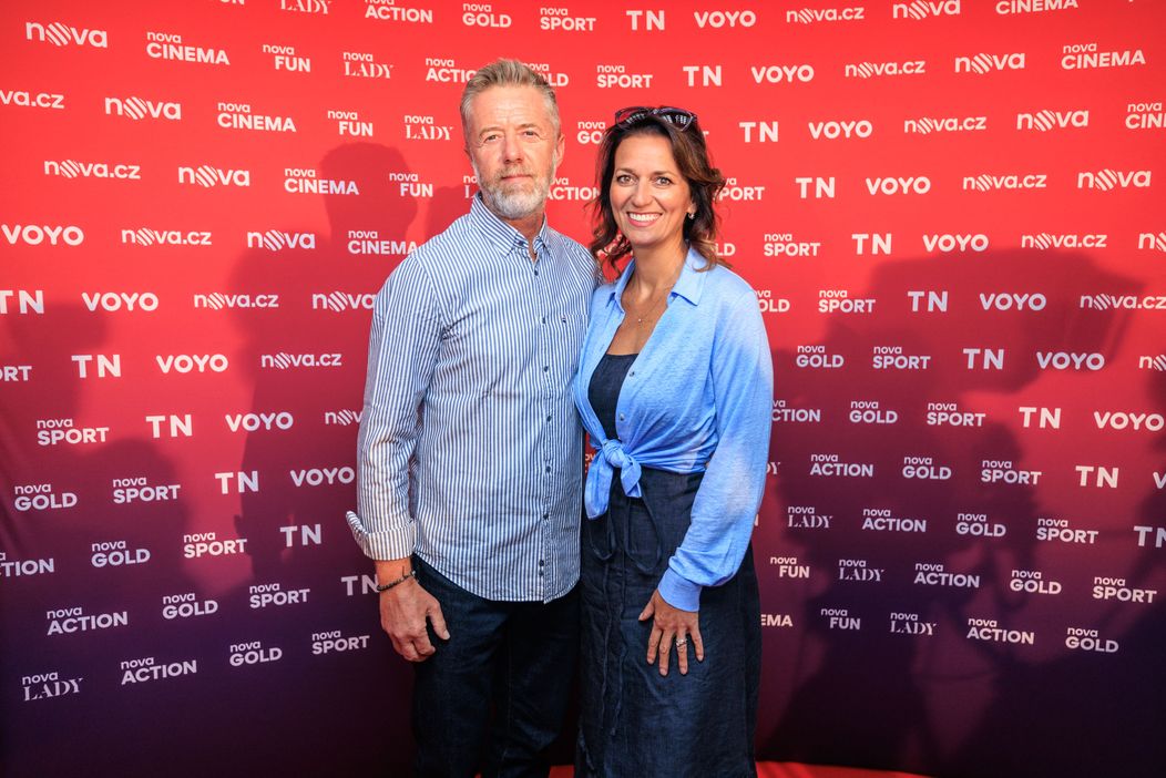 Tisková konference TV NOVA: Adéla Gondíková a Jiří Langmajer