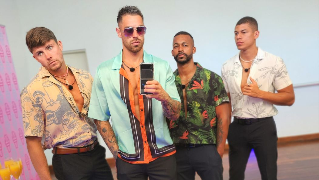 Love Island - Honza, Adam, Bruno, Claude