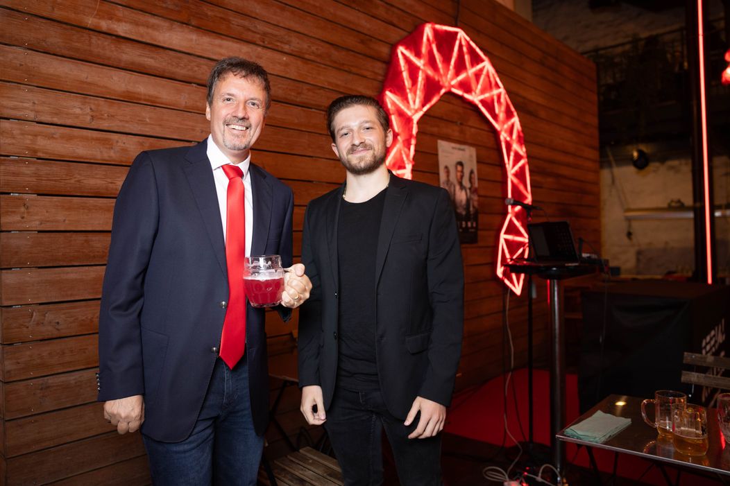 Herec Filip Červenka a producent Michal Reitler