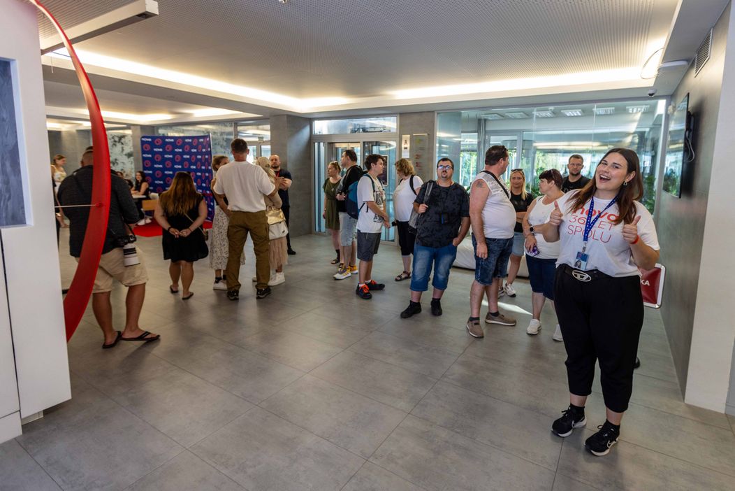 Den otevřených dveří: Hlavní budova TV Nova