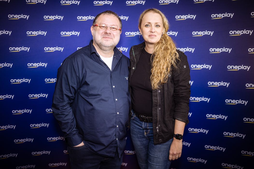 Jaroslav Kmenta, novinář a scenárista a Lenka Szántó, kreativní producentka