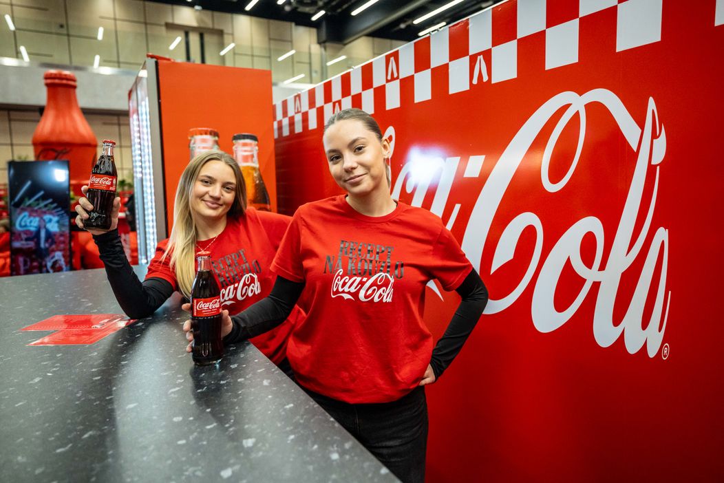 Coca Cola odpočinková zóna