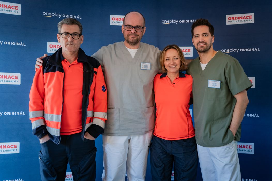 Radim Fiala, Roman Štabrňák, Jana Holcová a Robert Urban