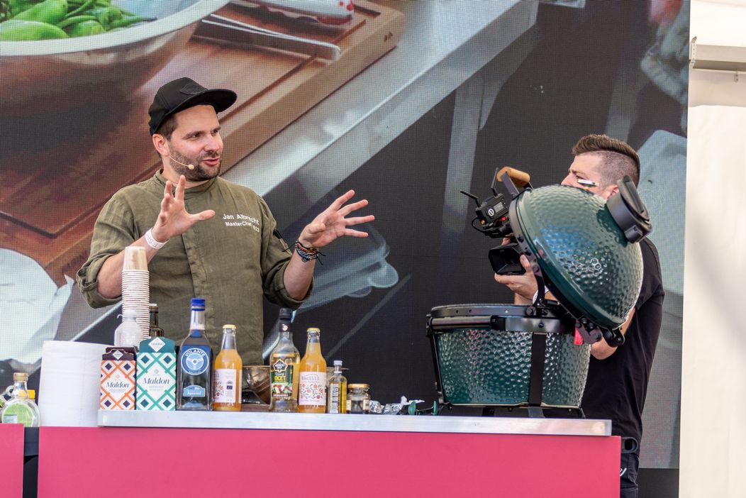 Vítěz MasterChefa 2023 Jan Albrecht vařil na Dni s Novou v Litoměřicích