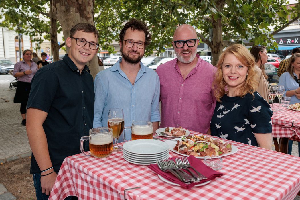 Petr Krause, Jiří Panzer, Jan Holík a Monika Zoubková