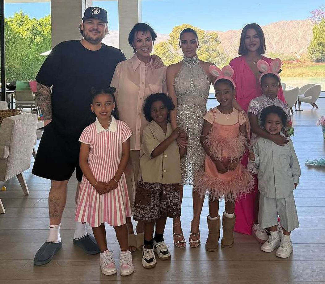 Rob Kardashian, Kris Jenner, Kim Kardashian, Khloe Kardashian
