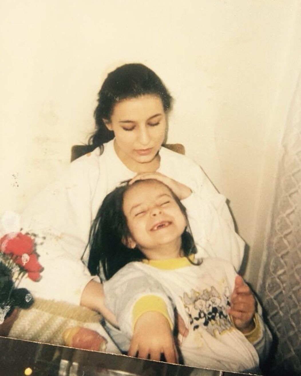Monika Bagárová - vlasy jako malá