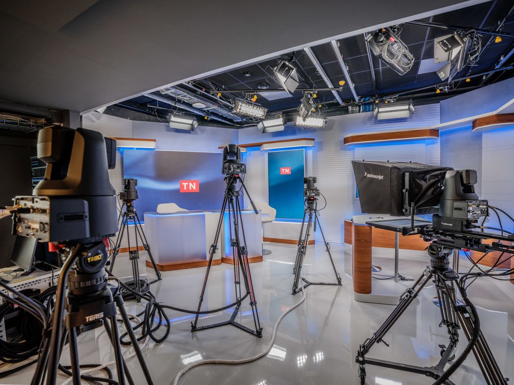 Nové studio TN Live