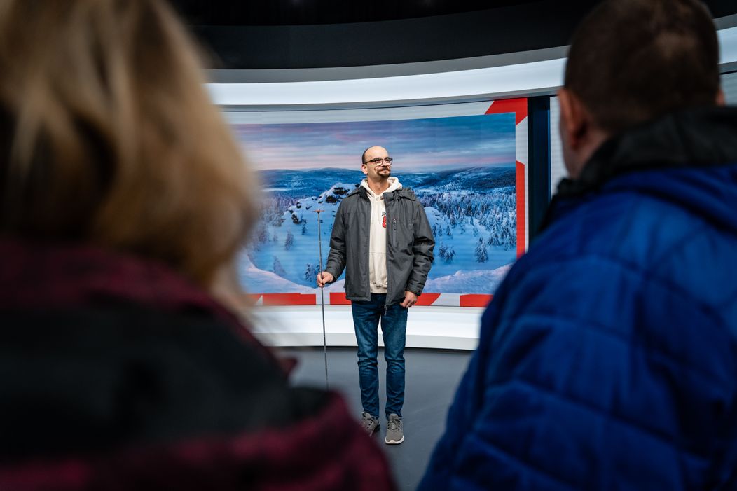 Den otevřených dveří TV Nova: Studio Počasí