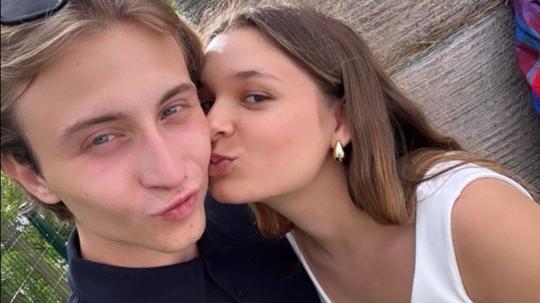 Alfréd Šrámek s přítelkyní 1