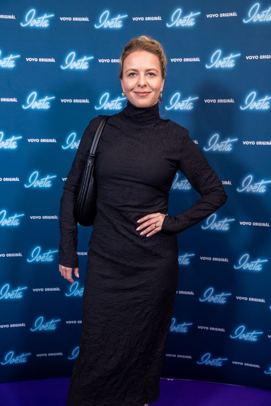 Marta Kondrla na premiéře Ivety