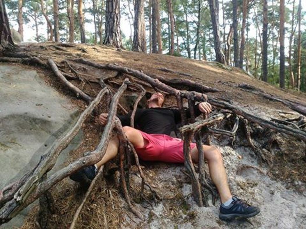 Nesnáším, když jdu po lese a zaklíním se pod kořenem - 10
