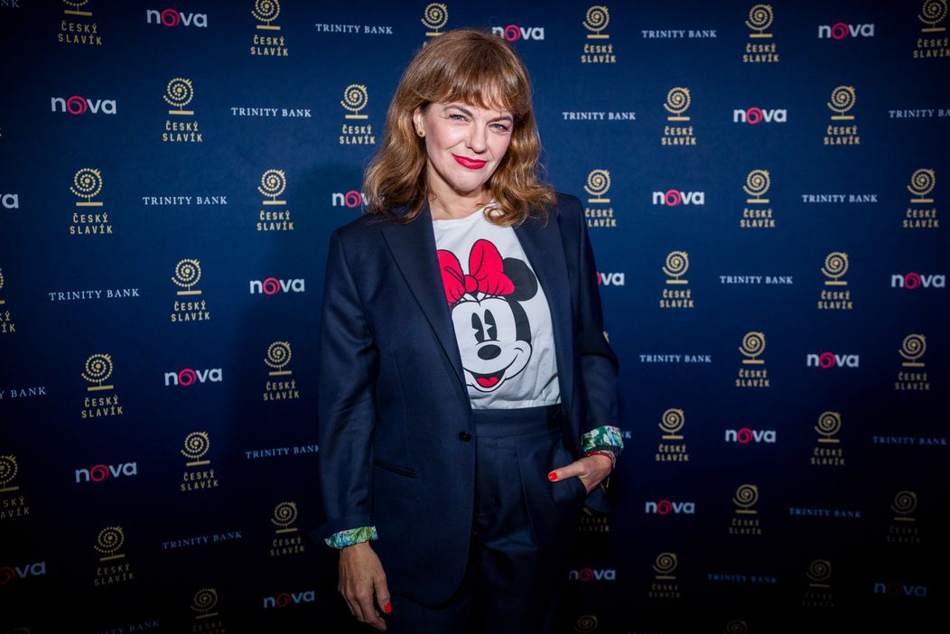 Marta Jandová na warm up party k Českému slavíkovi 2025