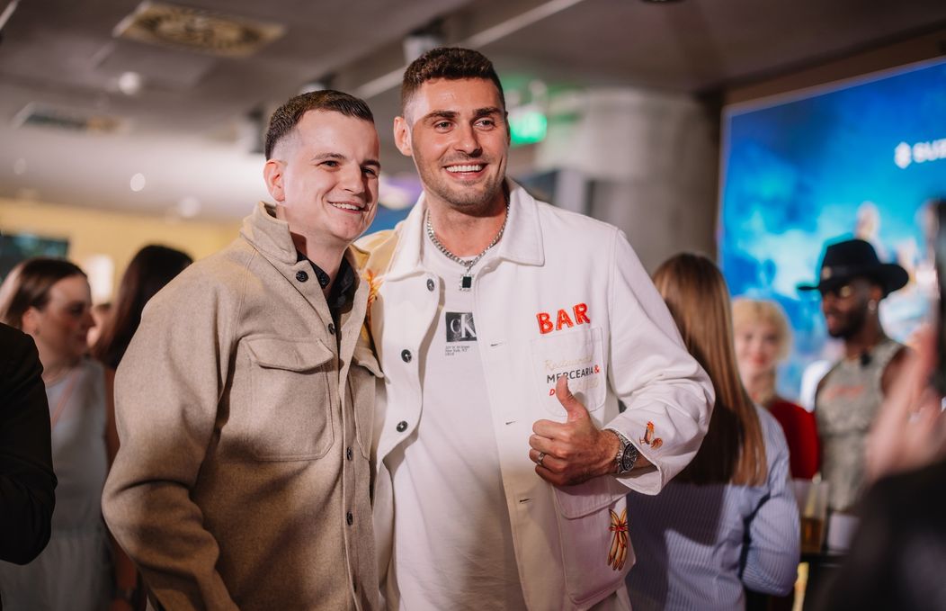 Fanoušek s Michalem Trabalíkem