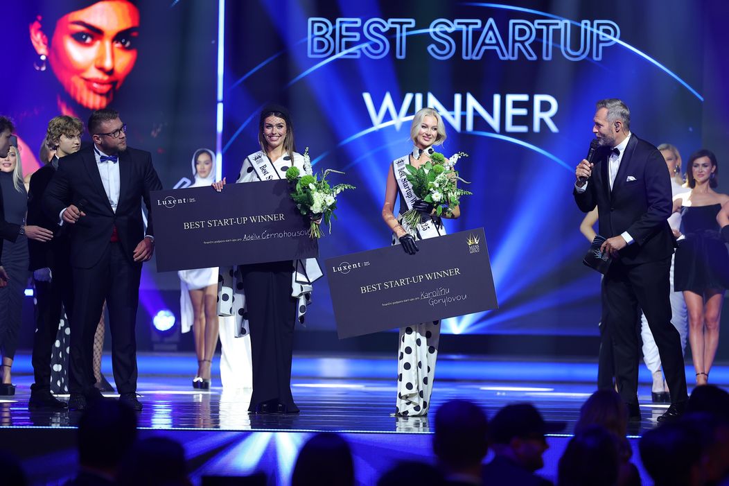 Titul Best Startup Winner získaly Adéla Marie Černohousová a Karolína Gorylová