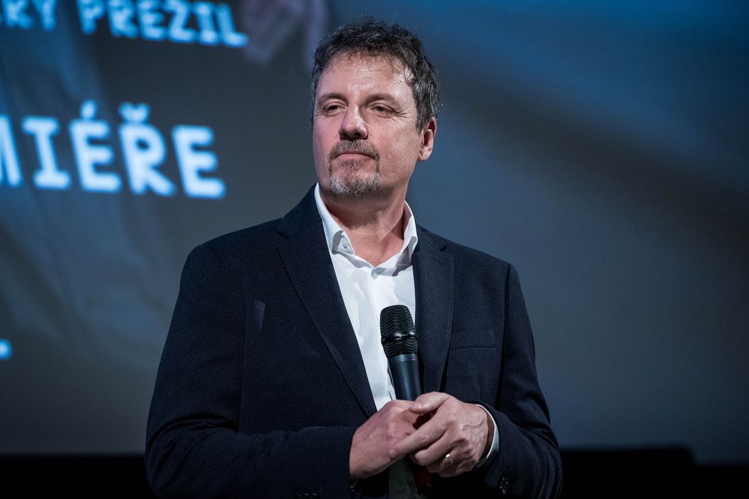 Michal Reitler na premiéře Studny v Lucerně