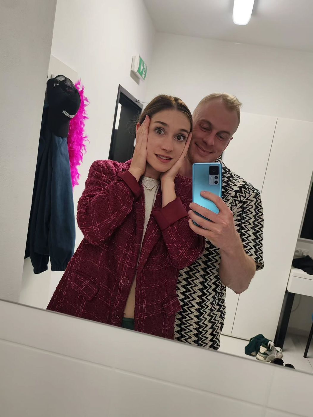 Herečka Marta Dancingerová s parnerem Vojtou Hlaváčkem (2)