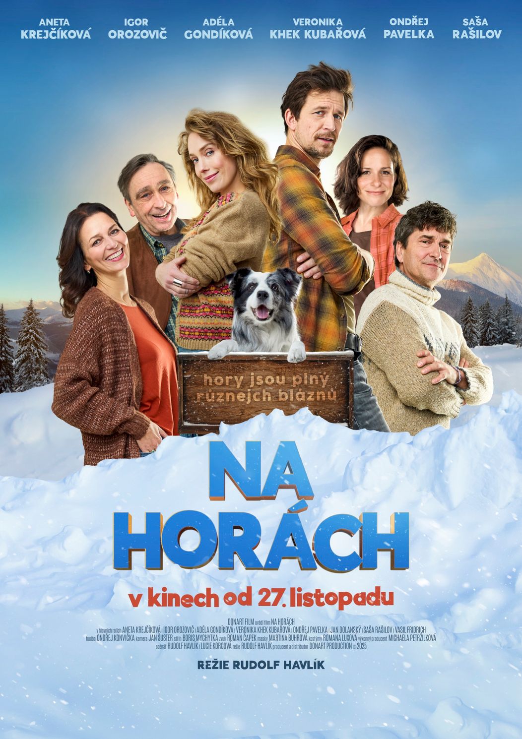 Na horách plakát