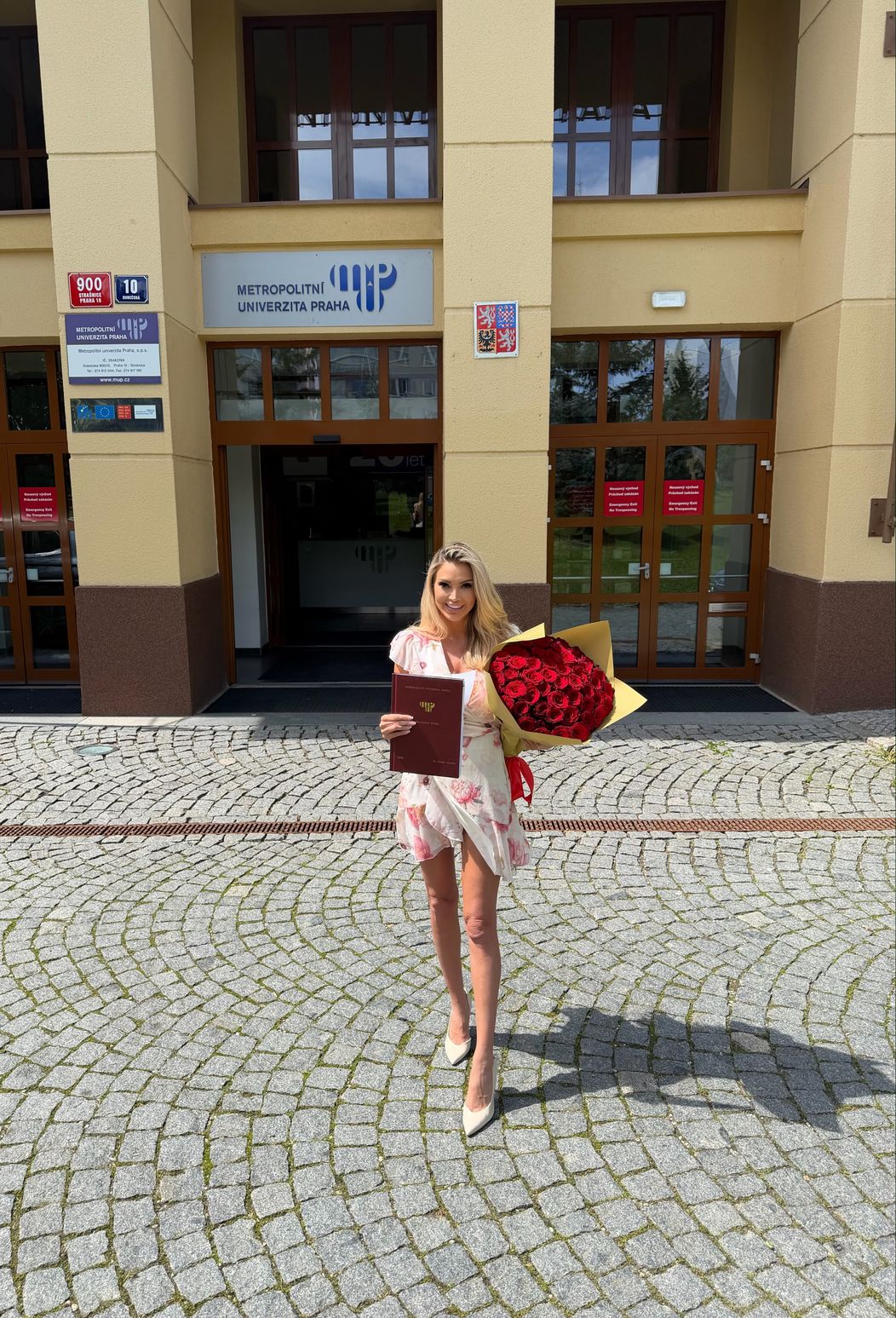 Denisa Ayverdi, magisterské státnice