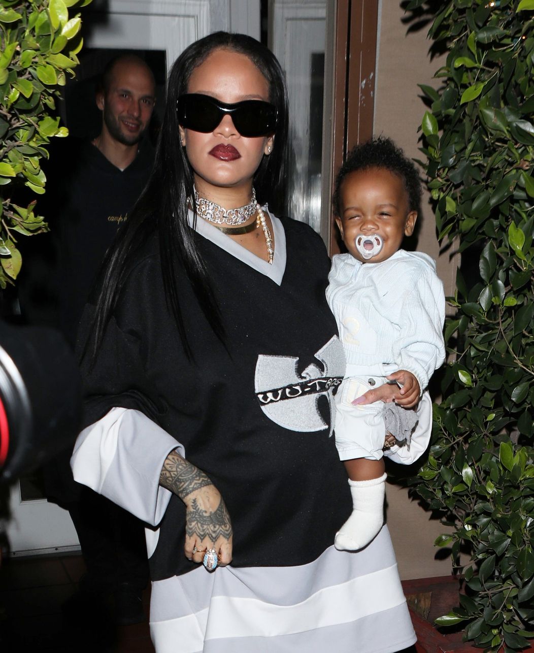 Rihanna se synem