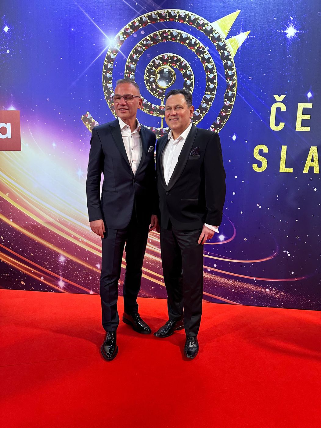 Český slavík 2023: Zpěvák Pavel Vítek s partnerem Janisem Sidovským