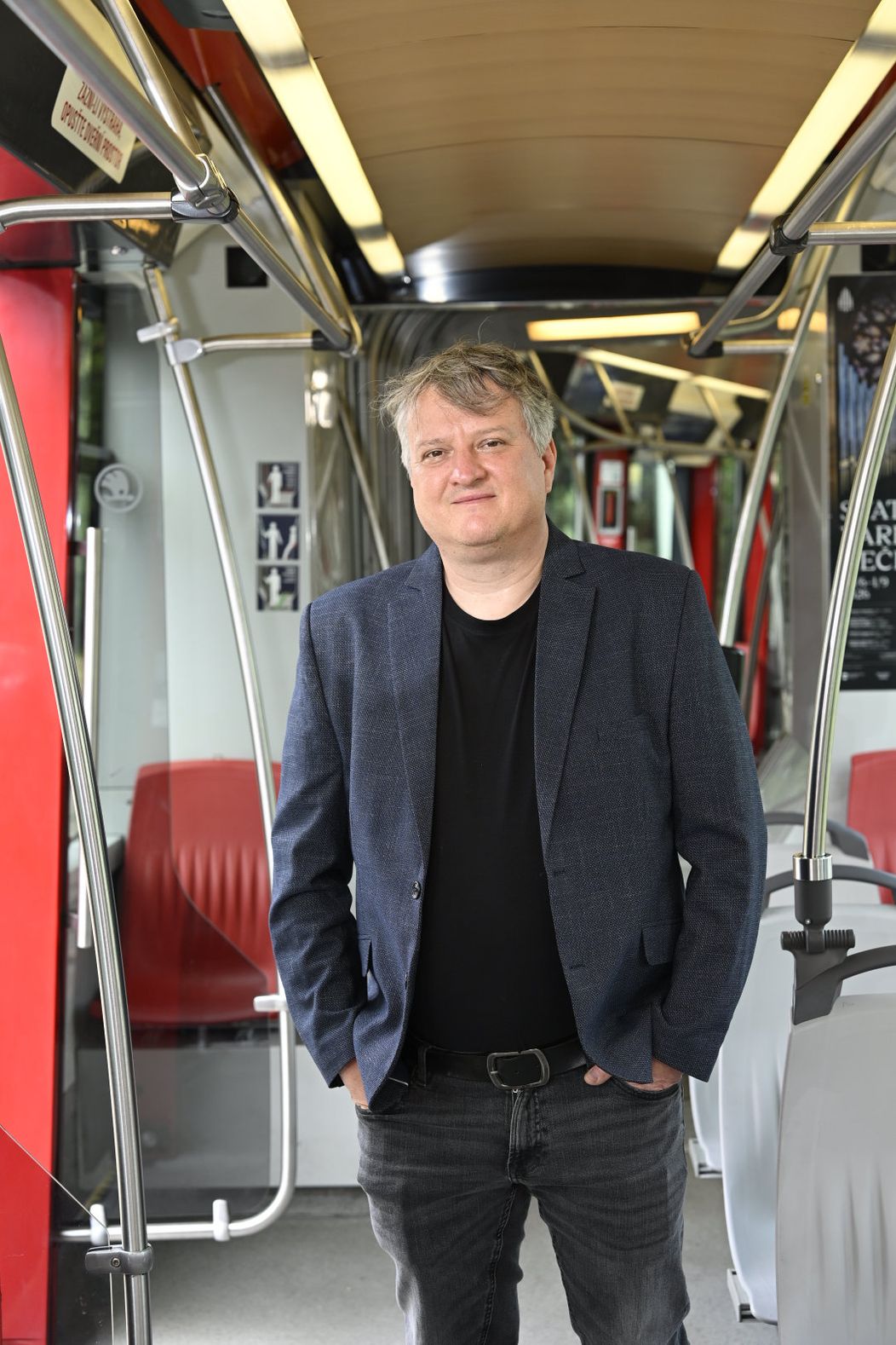 Tomáš Jeřábek hraje tramvajáka Mirka