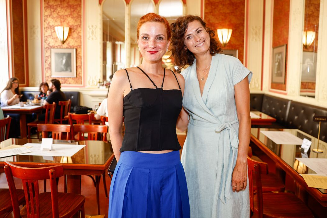 Michaela Maurerová a Lucie Štěpánková