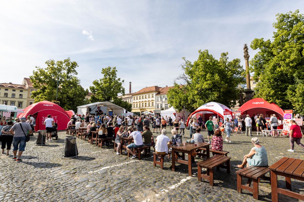Zábava na Dni s Novou v Litoměřicích