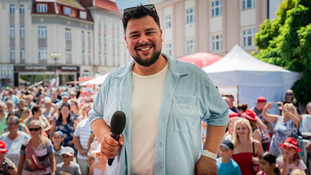 Martin Schreiner rozdával radost na Dni s Novou v Hradci Králové