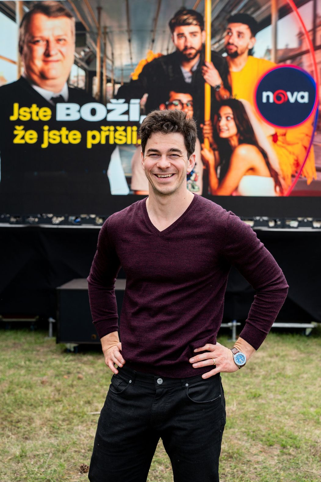 Marek Adamczyk přišel s dobrou náladou