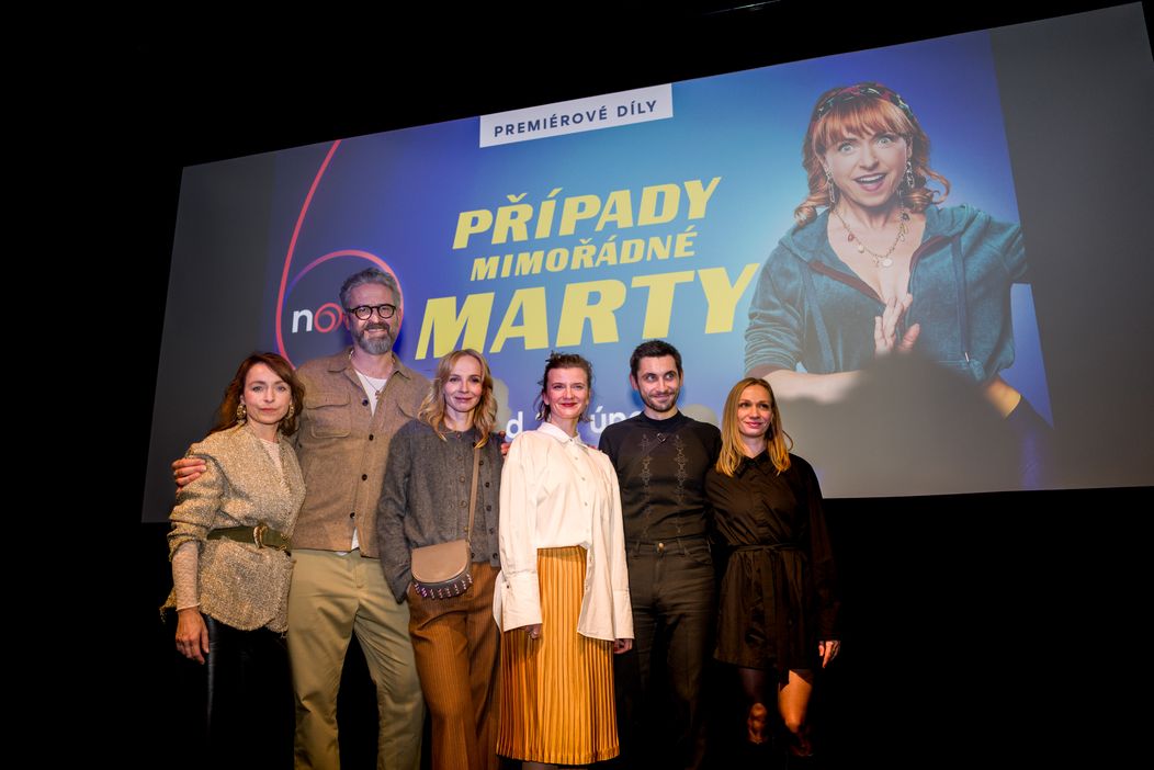 Tatiana Dyková, Roman Zach, Jana Plodková, Anita Krausová, Jiří Svoboda a Táňa Malíková