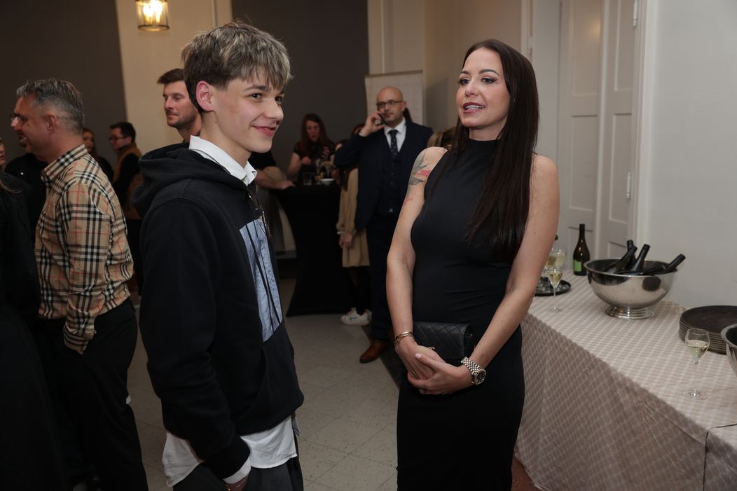 Matěj Mareš a Agáta Hanychová