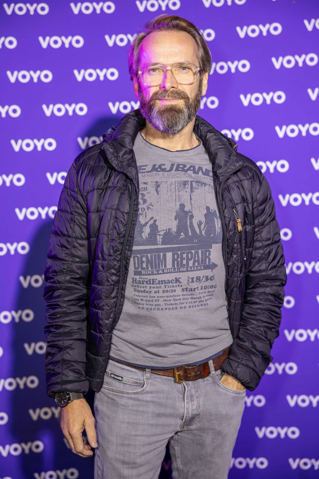Jan Révai na předpremiéře Extraktorů