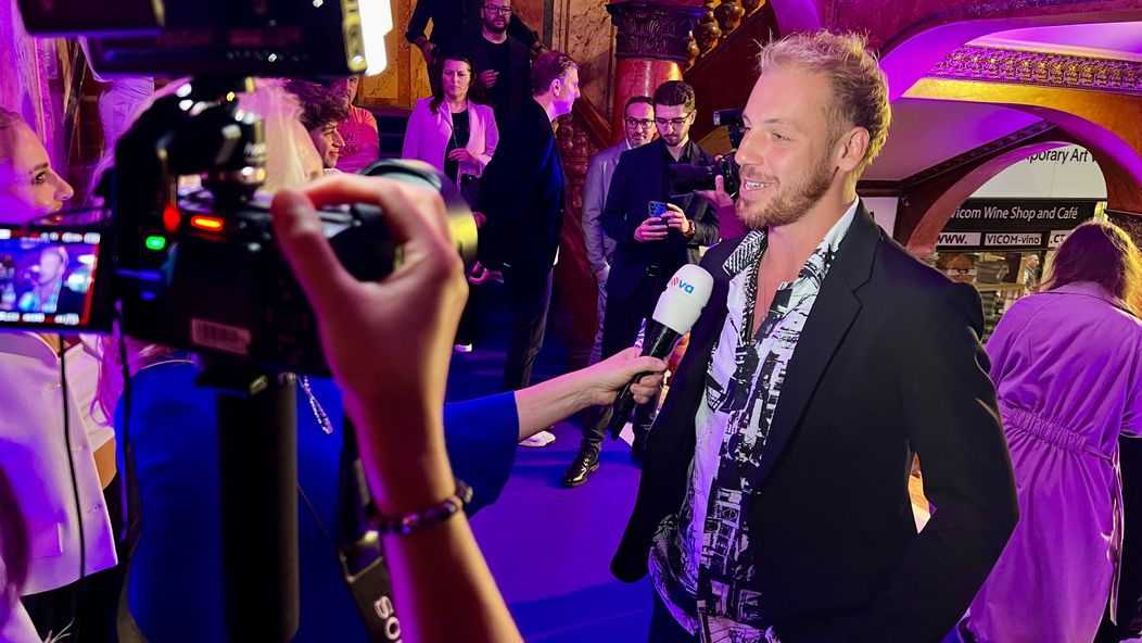 Martin Prágr alias Márty ze Survivora na premiéře třetí řady Ivety