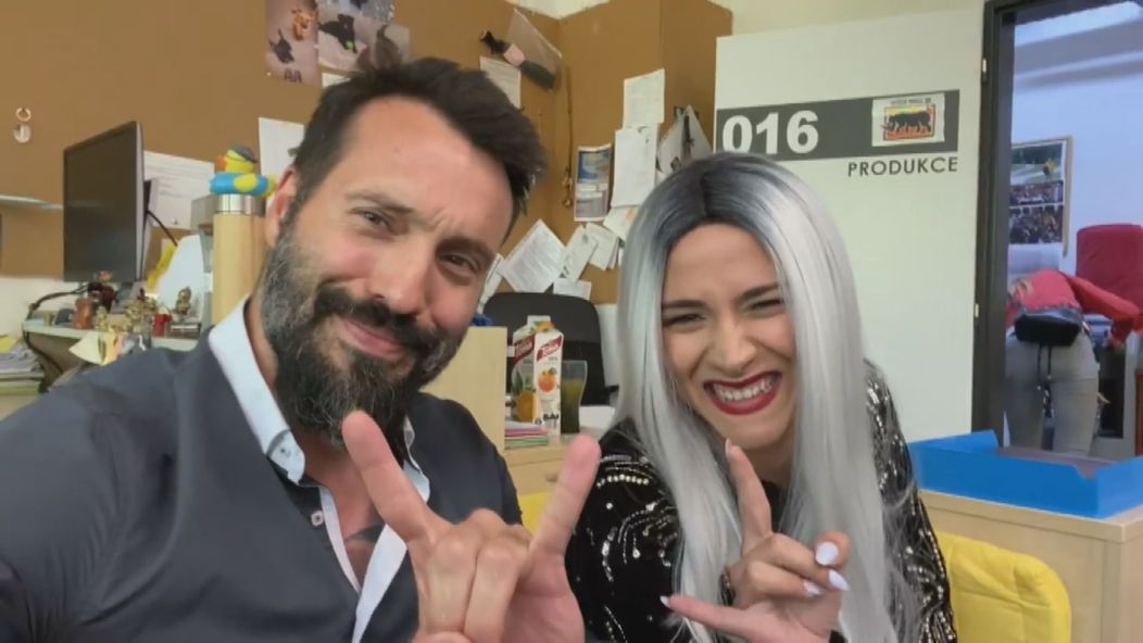 Václav Noid Bárta a Eva Burešová