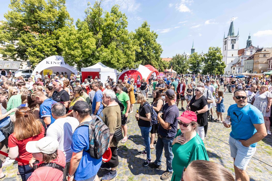 Fanoušci TV Nova na Dni s  Novou v Litoměřicích