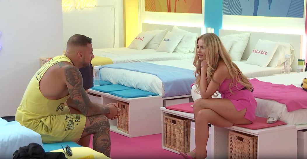 sandro a natalie, love island