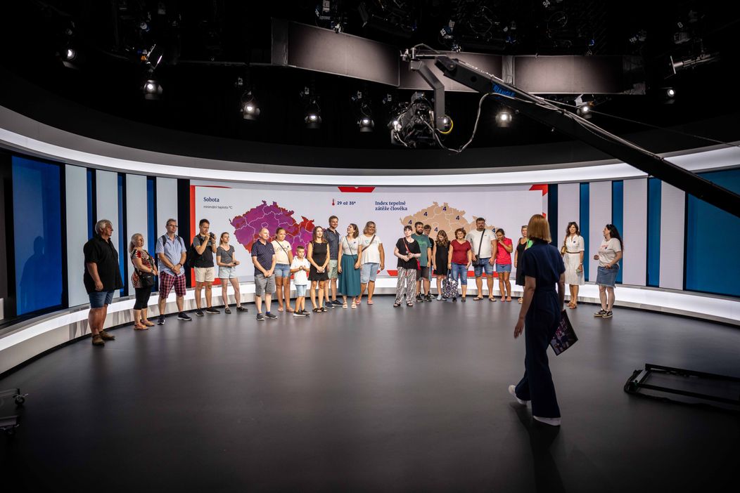 Den otevřených dveří: Studio zpravodajství