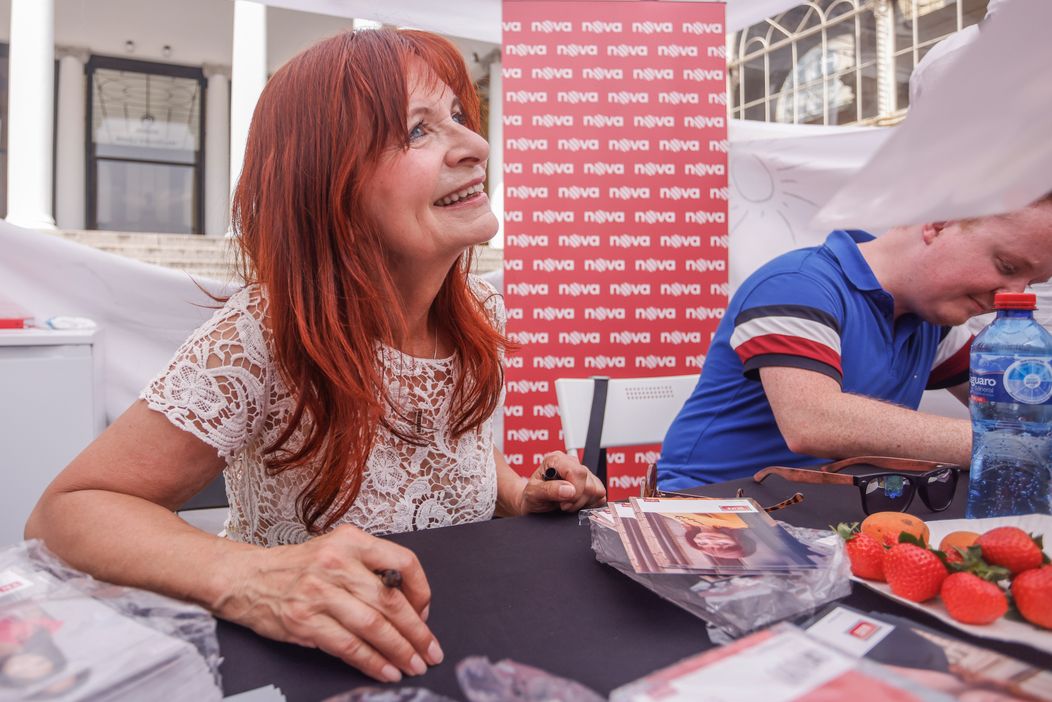 Ljuba Krbová na Dni s Novou