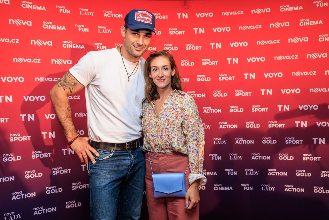 Tisková konference TV NOVA: Marta Dancingerová a Adam Vacula