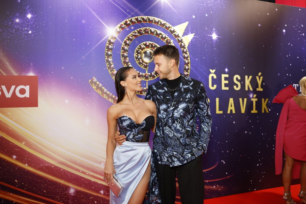 Český slavík 2023: Gabriela Gášpárová a Petr Havránek z Love Islandu