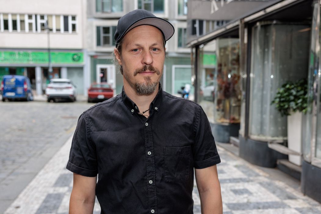 Jiří Kniha na oslavě narozenin